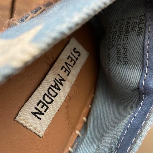 Steve Madden Platform Espadrille Slide On Shoes - Picture 8 of 8